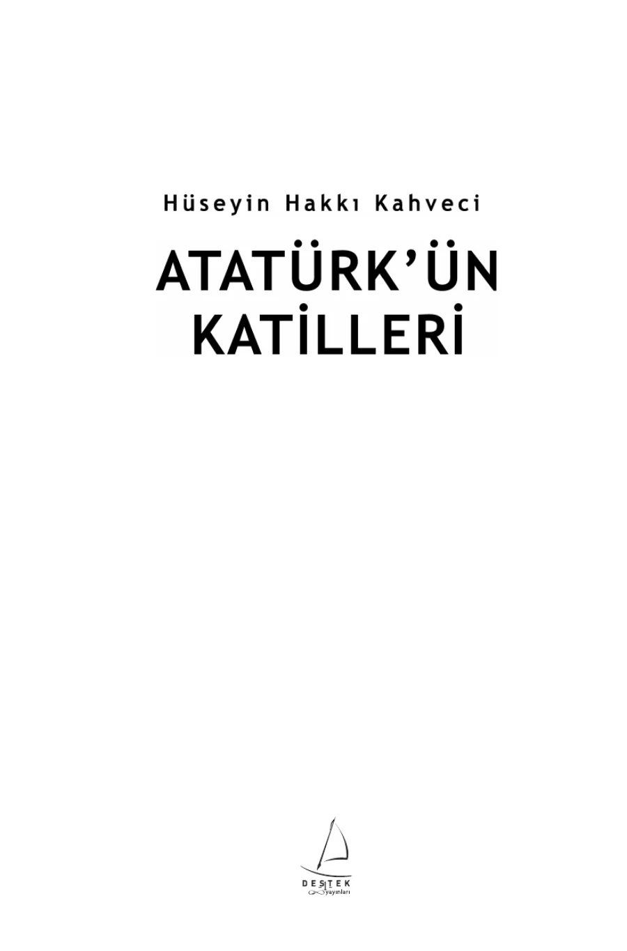 Atatürk'ün Katilleri PDF kapak görseli