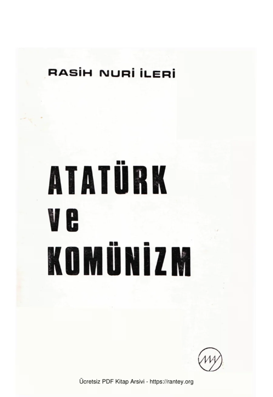 Atatürk ve Komünizm kapak görseli