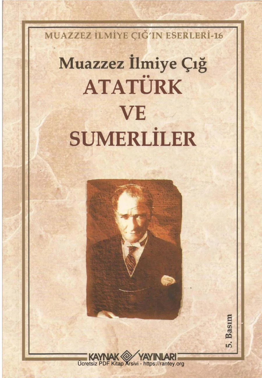 Atatürk ve Sumerliler kapak görseli
