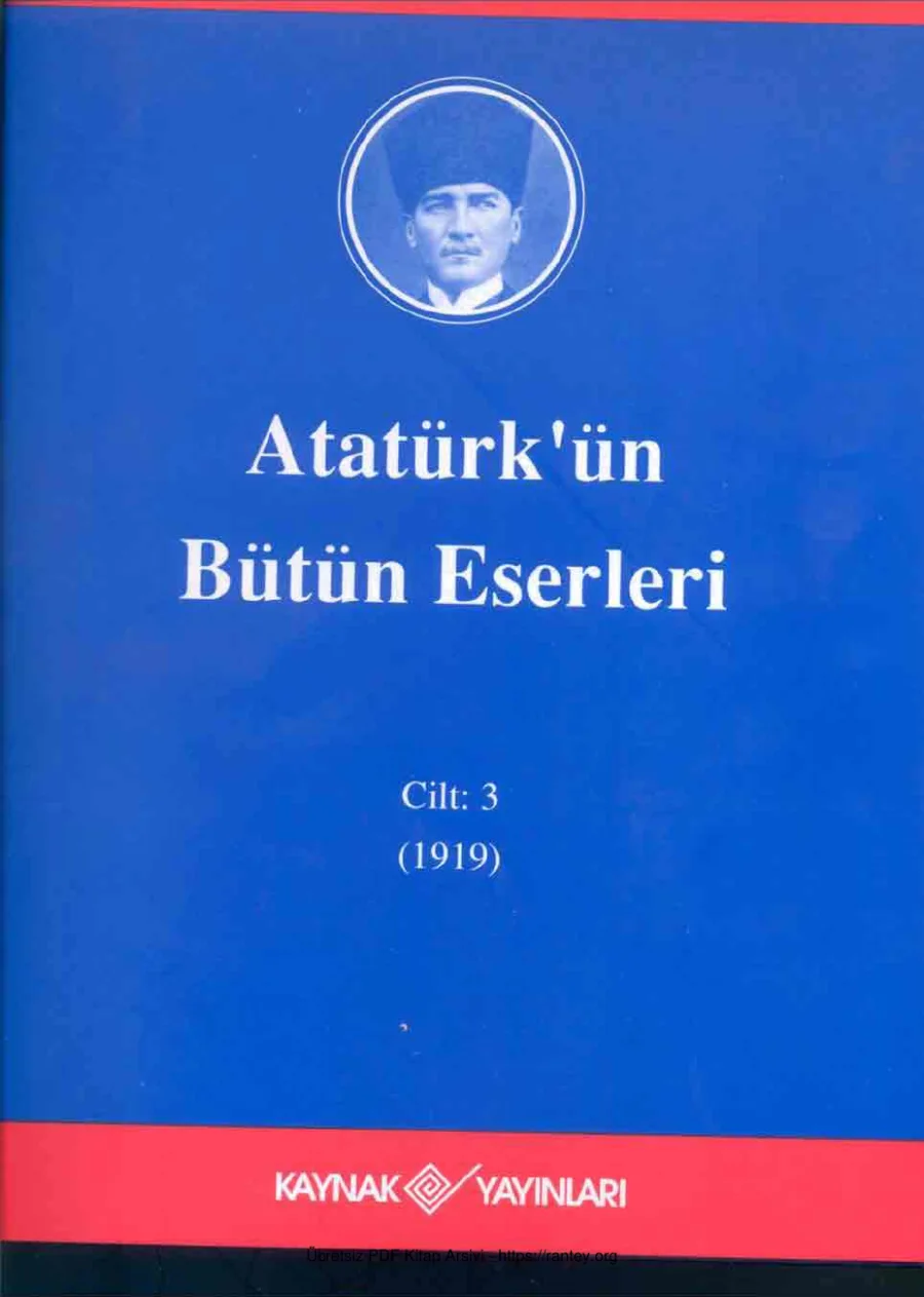 Atatürkün Bütün Eserleri 3 1919 kapak görseli