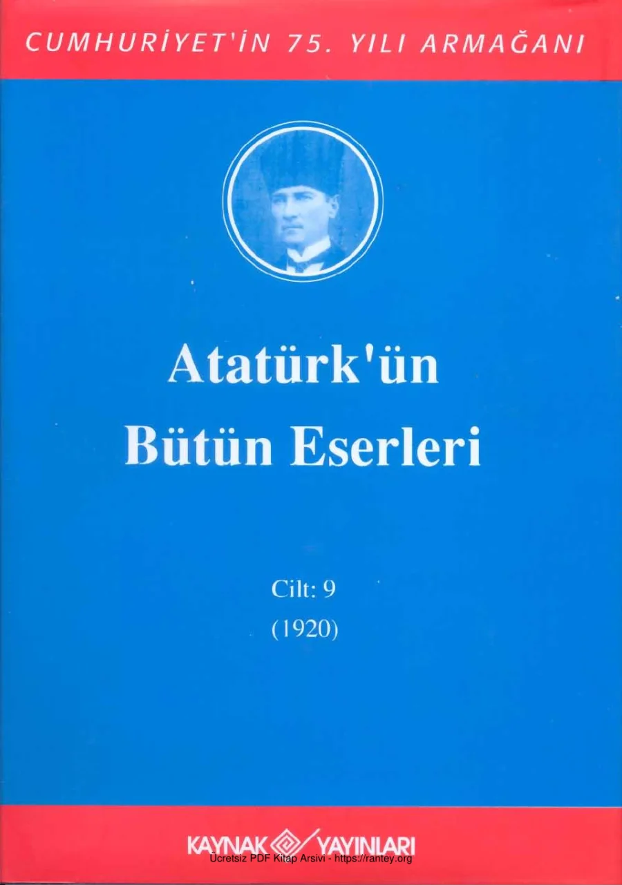 Atatürkün Bütün Eserleri 9 1920 kapak görseli