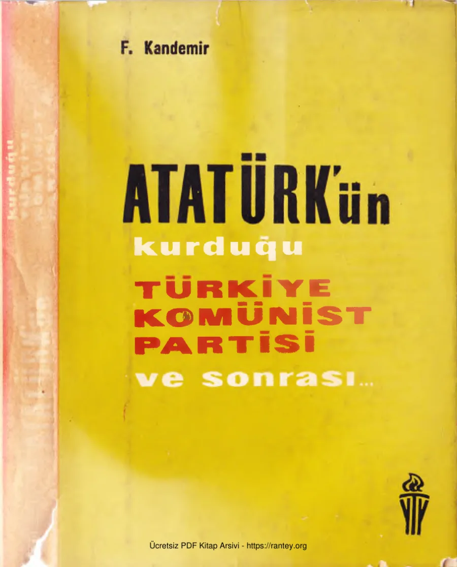 Atatürkün Kurduğu Türkiye Komünist Partsisi ve Sonrası Yakın kapak görseli