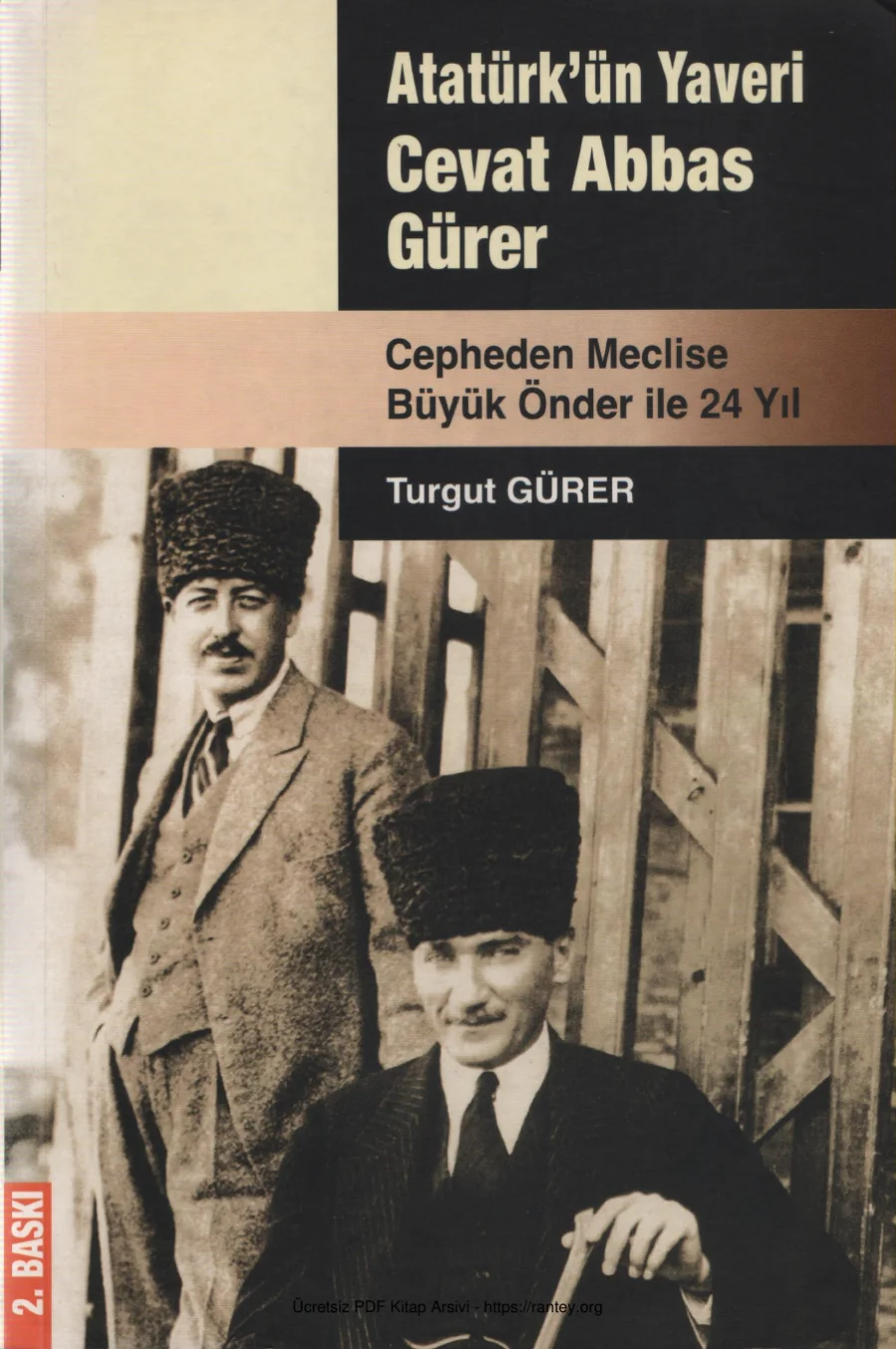 Atatürkün Yaveri Cevat Abbas Gürer kapak görseli