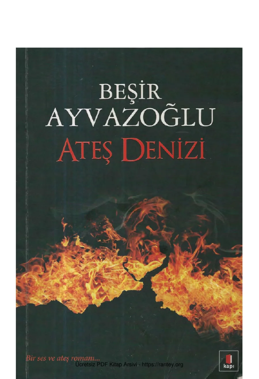 Ateş Denizi kapak görseli