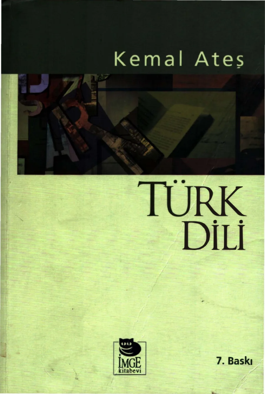 Ateş Türk Dili kitap kapağı
