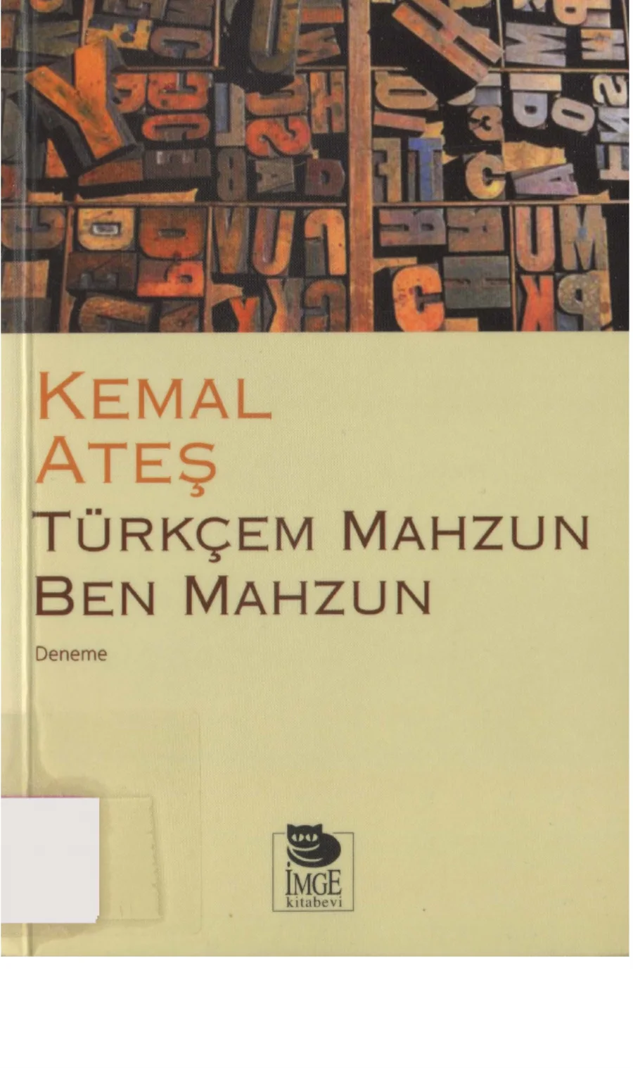 Ateş Türkçem Mahzun Ben Mahzun kapak görseli