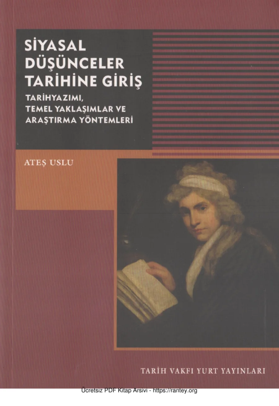 Ateş Uslu Siyasal Düşünceler Tarihine Giriş kapak görseli