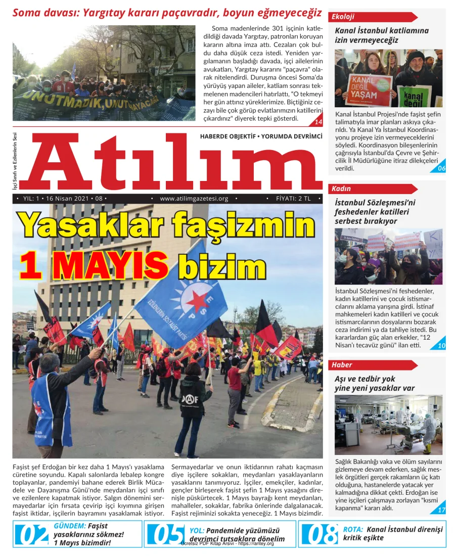 Atılım 2021 Sayı 08 kapak görseli