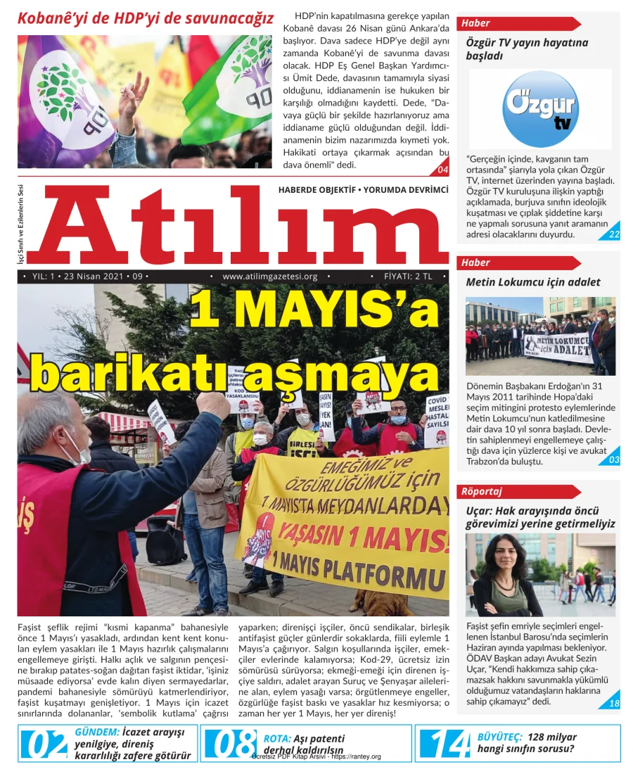 Atılım 2021 Sayı 09 kapak görseli