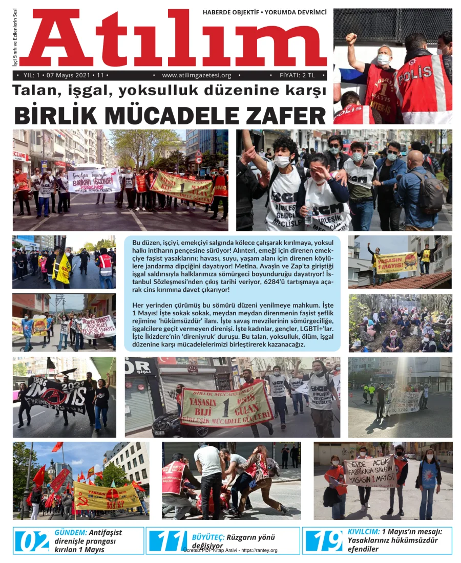 Atılım 2021 Sayı 11 kapak görseli