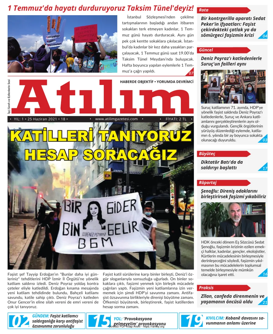 Atılım 2021 Sayı 18 kapak görseli