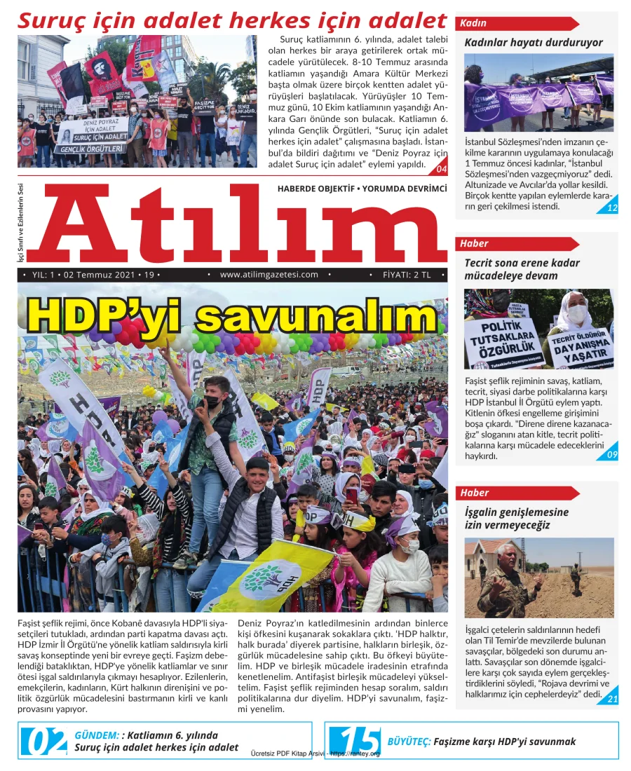 Atılım 2021 Sayı 19 kapak görseli