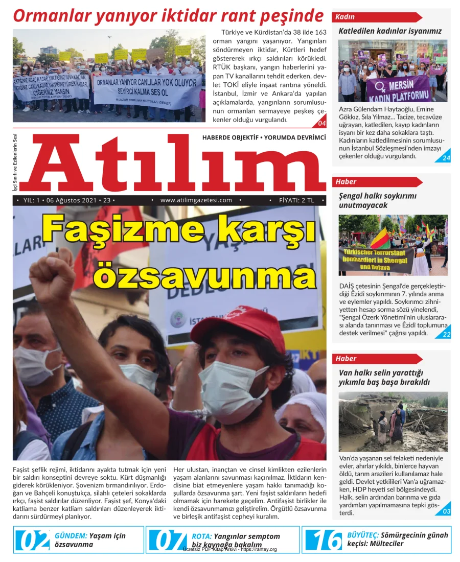 Atılım 2021 Sayı 23 kapak görseli