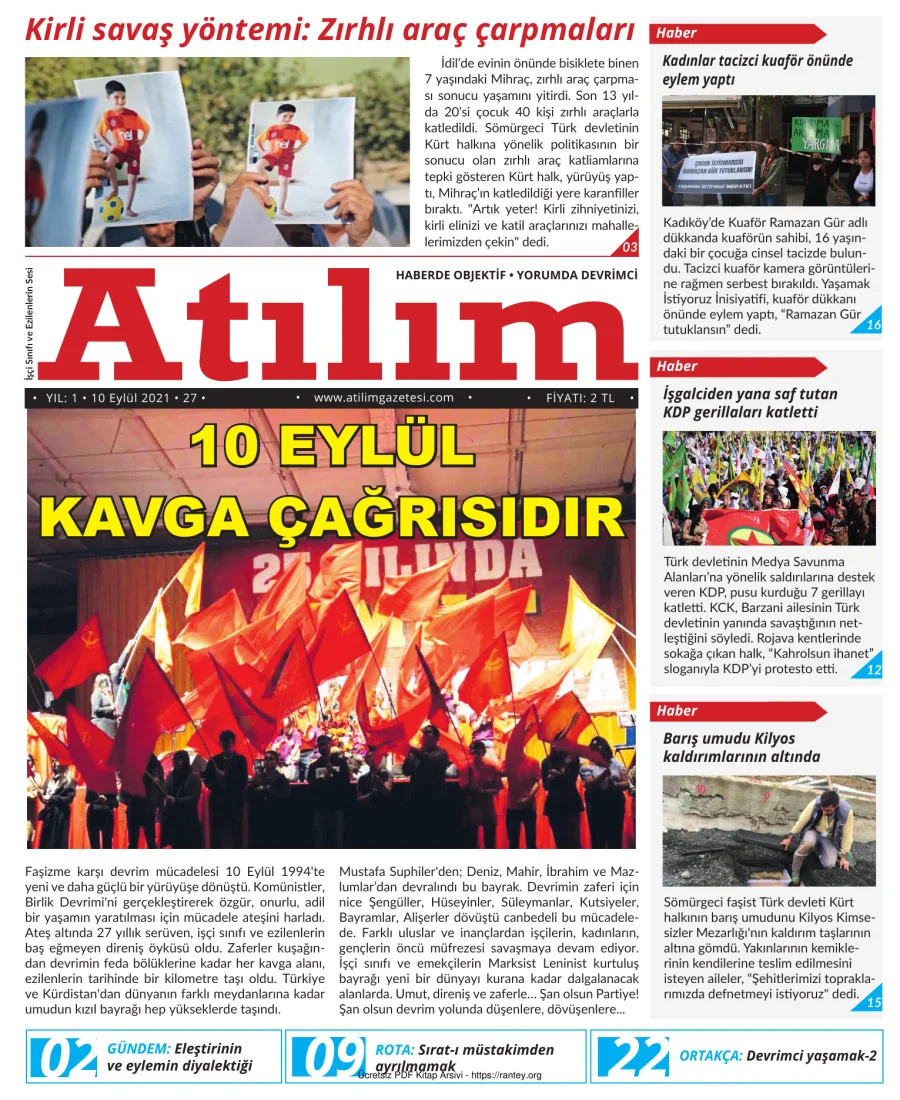 Atılım 2021 Sayı 27 kapak görseli