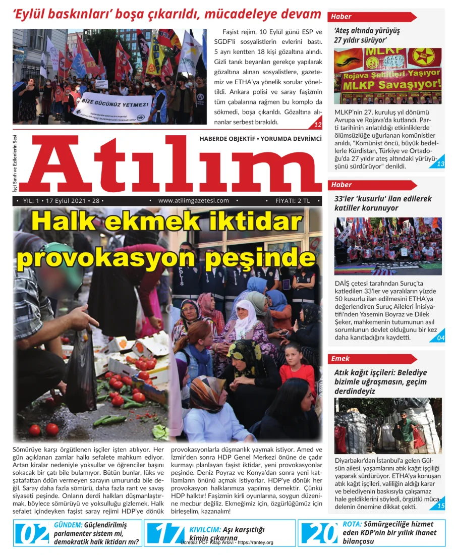 Atılım 2021 Sayı 28 kapak görseli