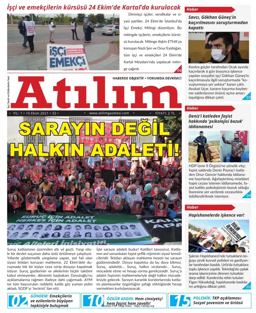 Atılım 2021 Sayı 32 kapak görseli
