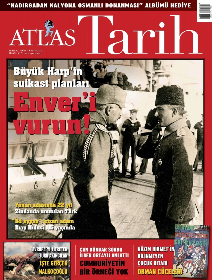 Atlas Tarih Sayı 22 - Ekim-Kasım 2013 PDF kapak görseli