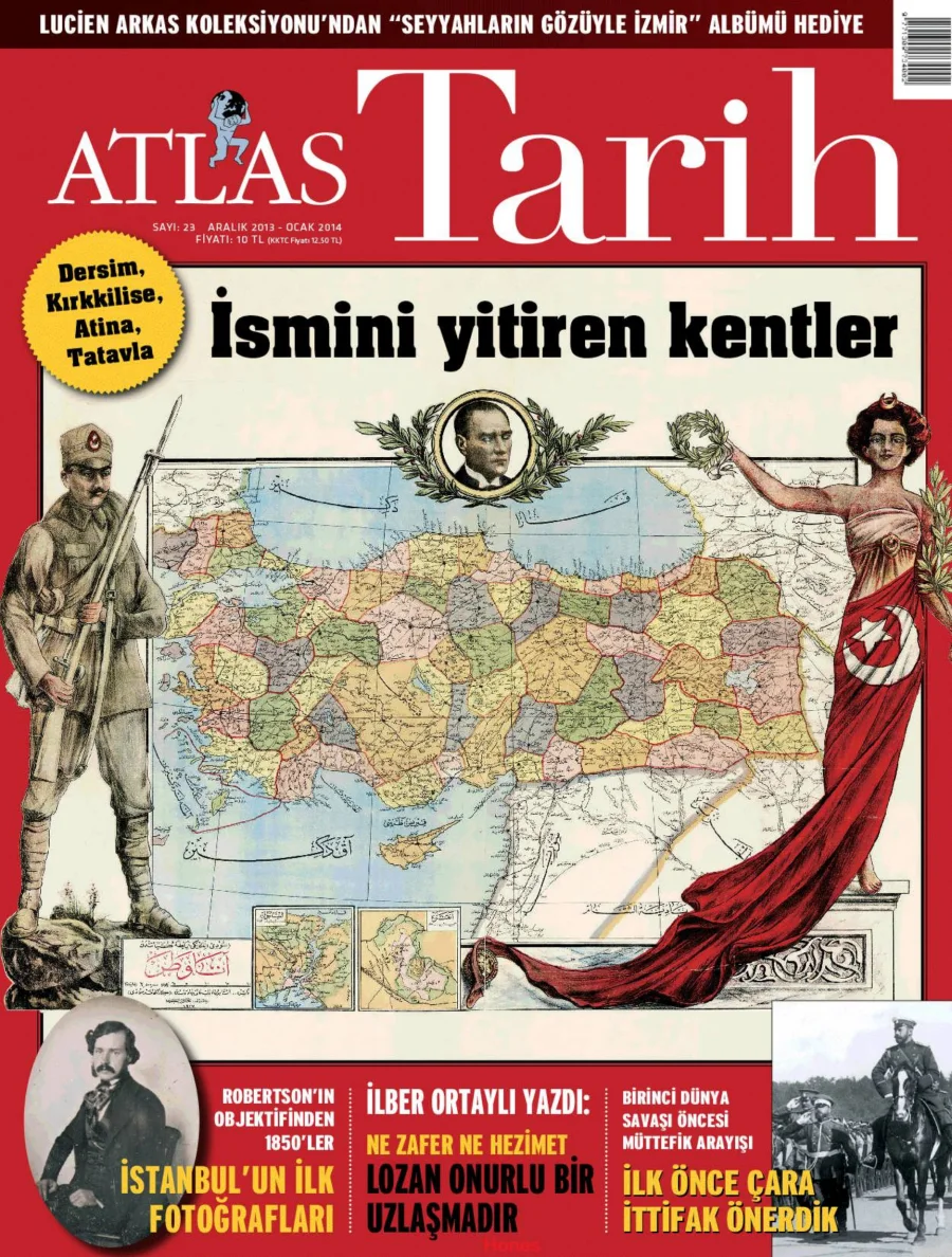 Atlas Tarih Sayı 23 - Aralık 2013-Ocak 2014 PDF kapak görseli