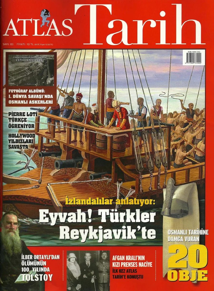 Atlas Tarih Sayı 3 PDF kapak görseli