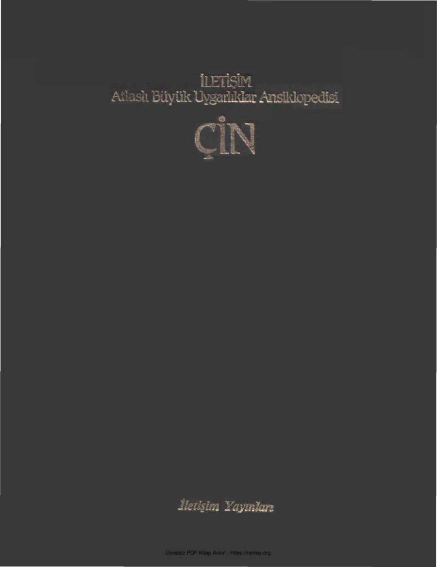Atlaslı Büyük Uygarlıklar Ansiklopedisi Çin kapak görseli