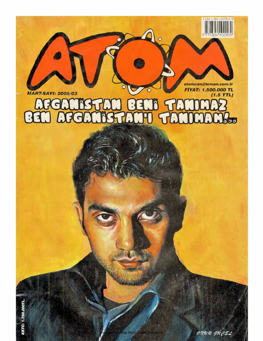 Atom 2005 Sayı 03 kitap kapağı