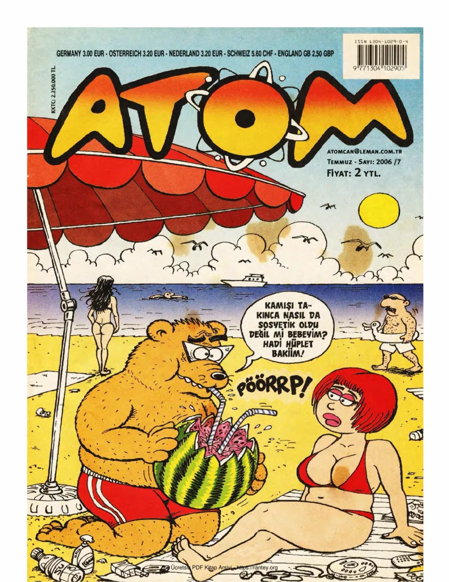 Atom 2006 Sayı 07 kitap kapağı