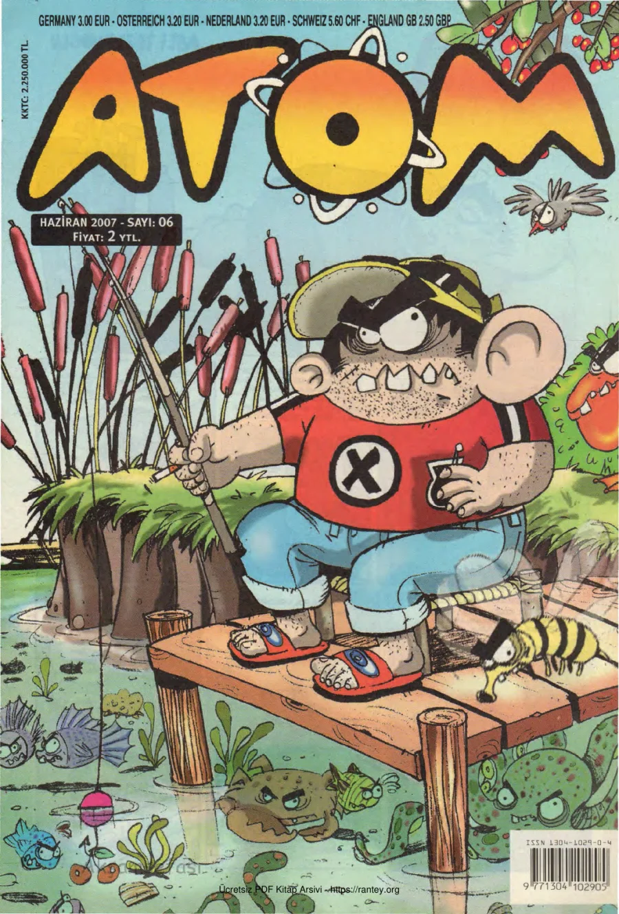 Atom 2007 Sayı 06 kitap kapağı