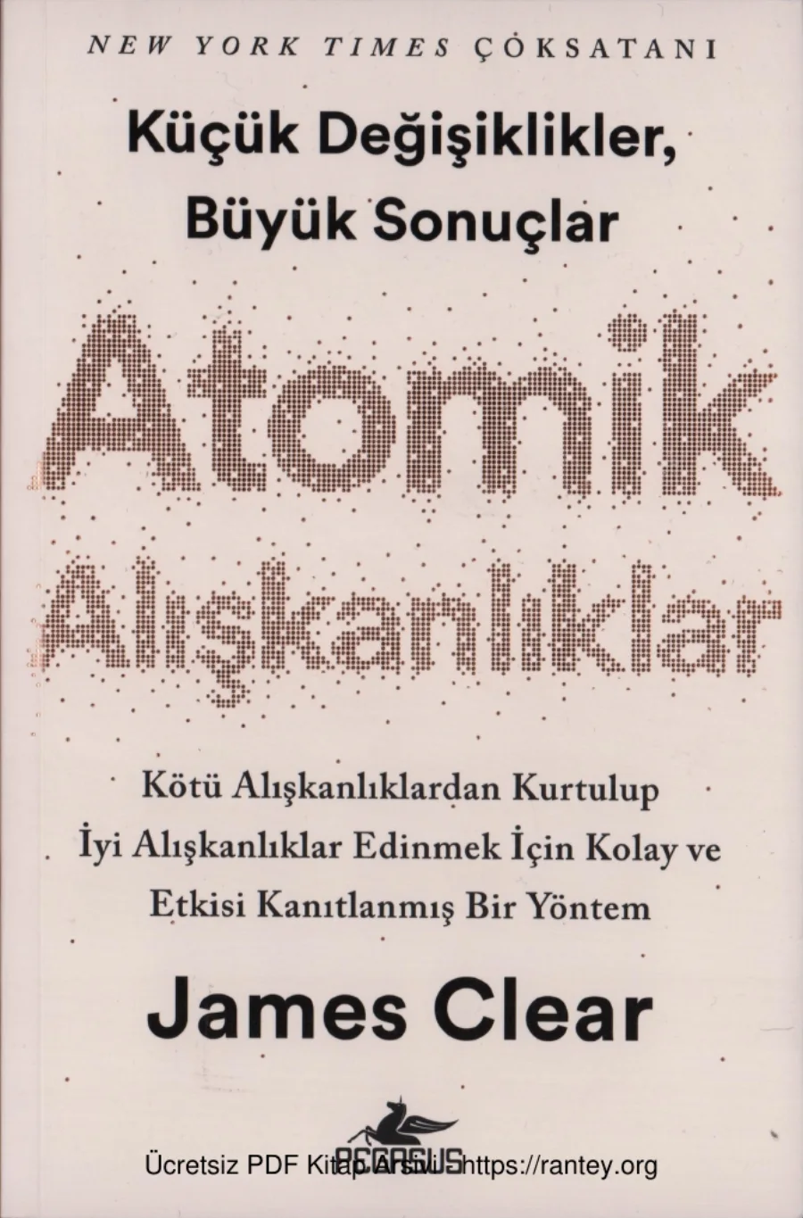 Atomik Alışkanlıklar Pegasus Yayınları kapak görseli