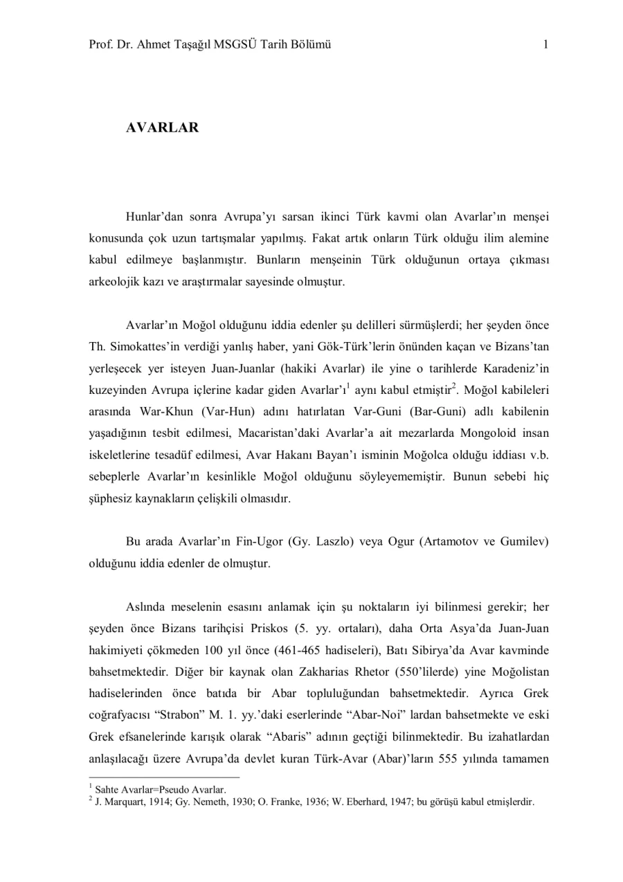 Avarlar PDF kitap kapağı