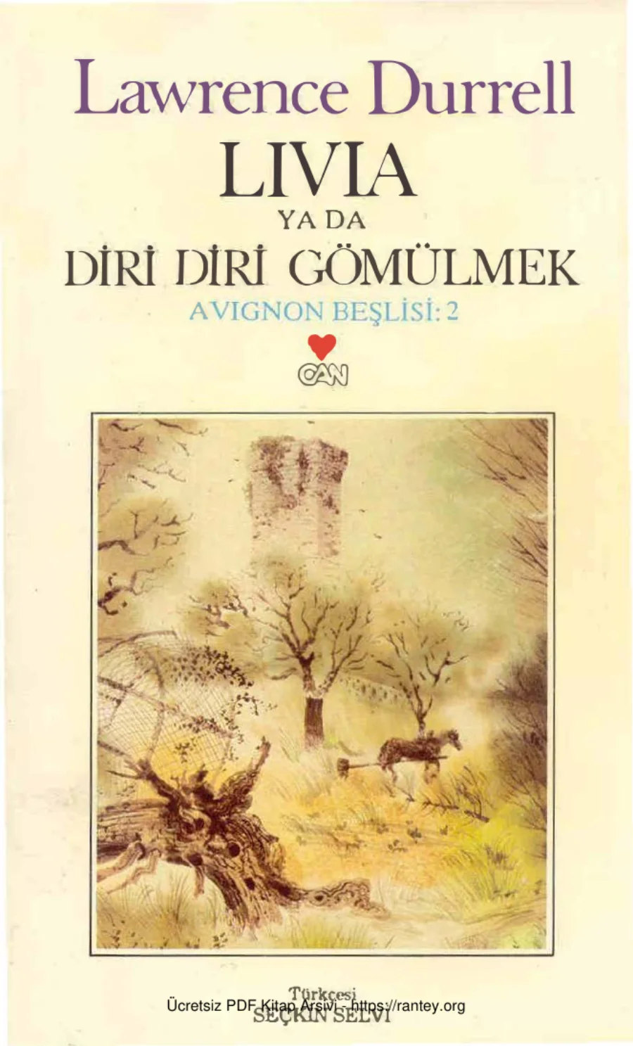 Avignon Beşlisi 2 Livia ya da Diri Diri Gömülmek kapak görseli