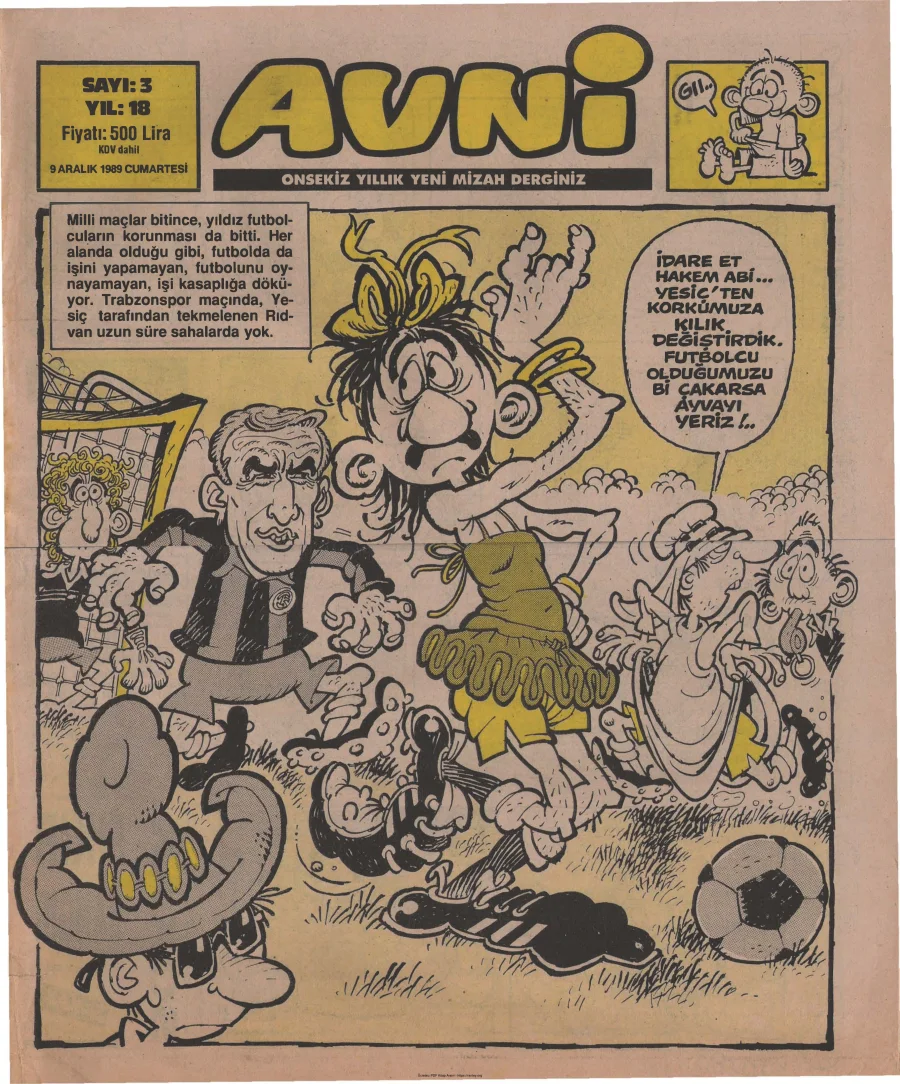 Avni Sayı 003 kitap kapağı