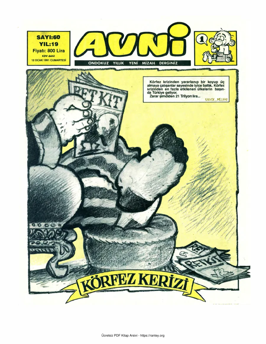 Avni Sayı 060 kitap kapağı