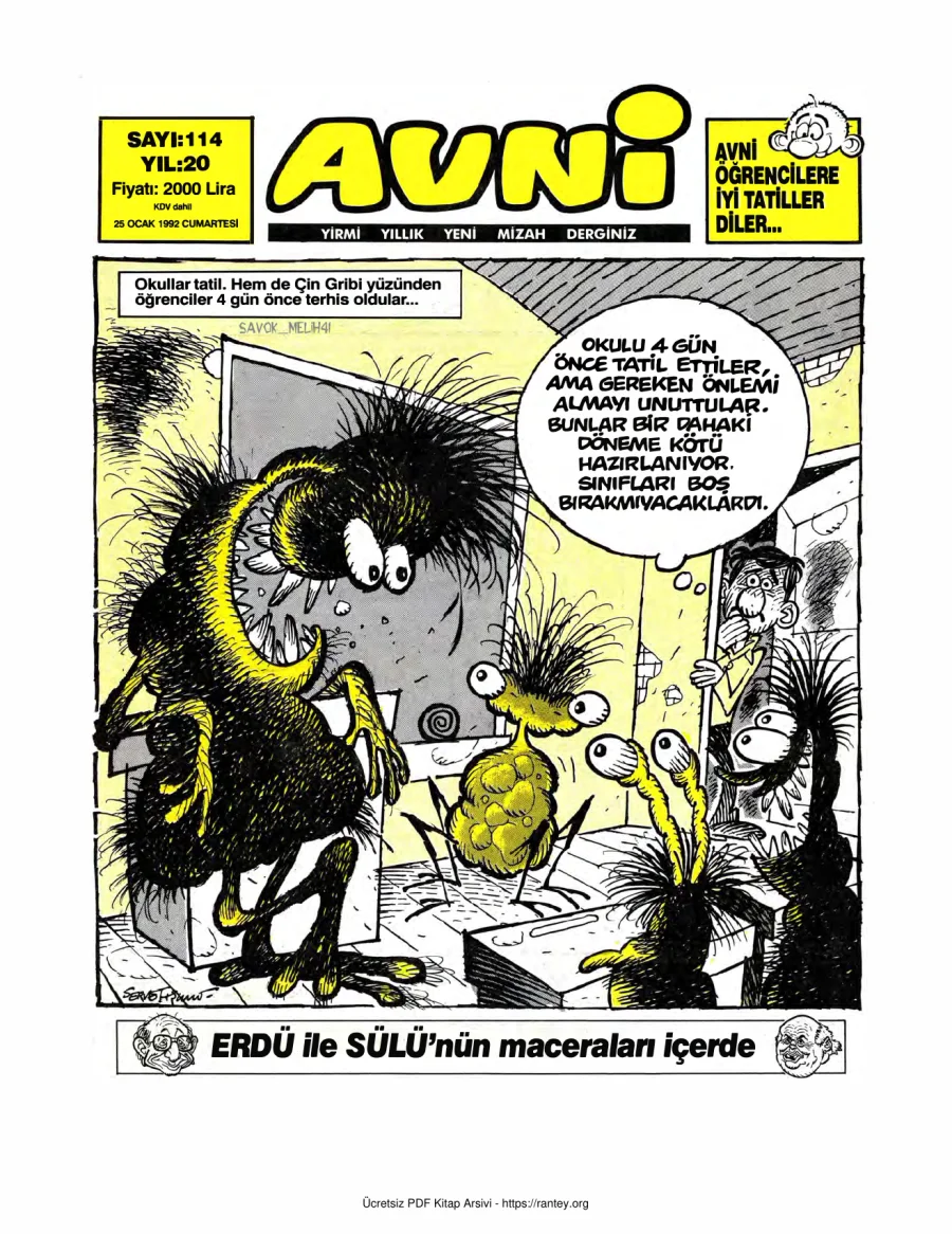 Avni Sayı 114 kitap kapağı