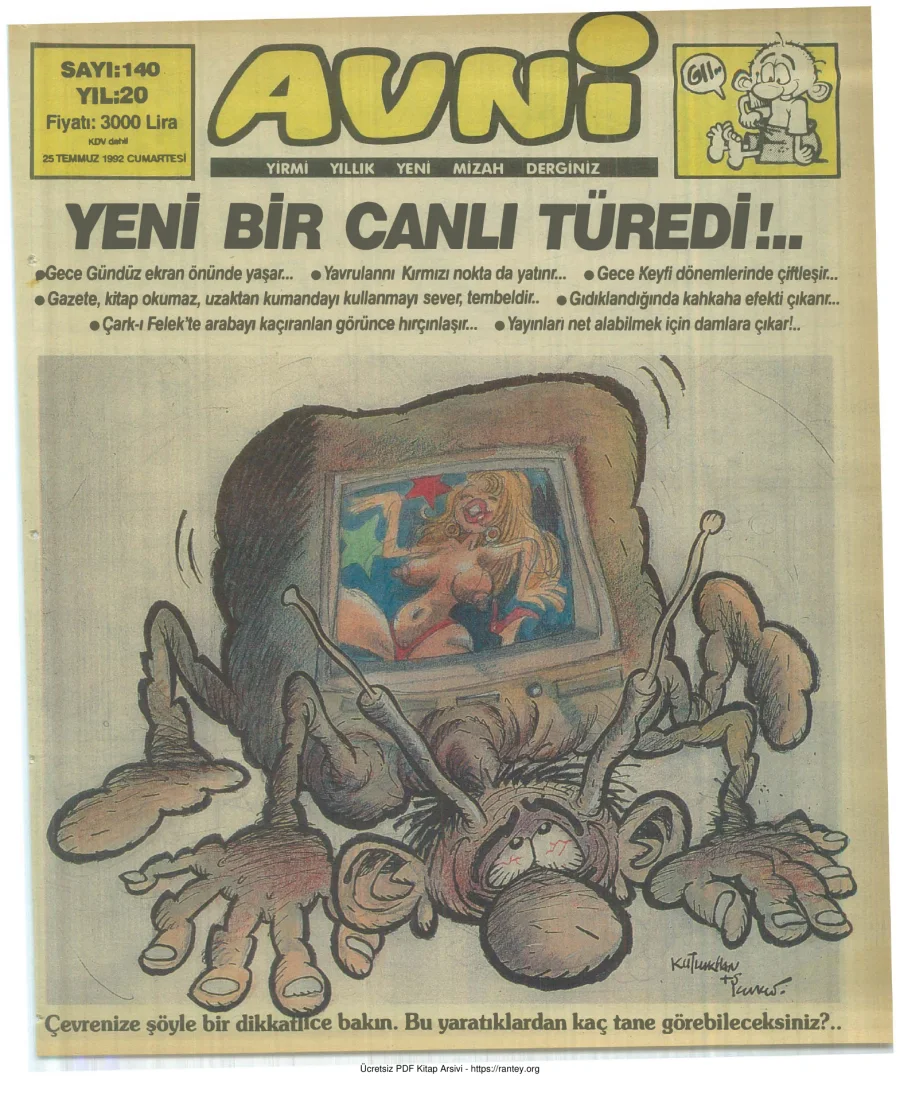 Avni Sayı 140 kitap kapağı