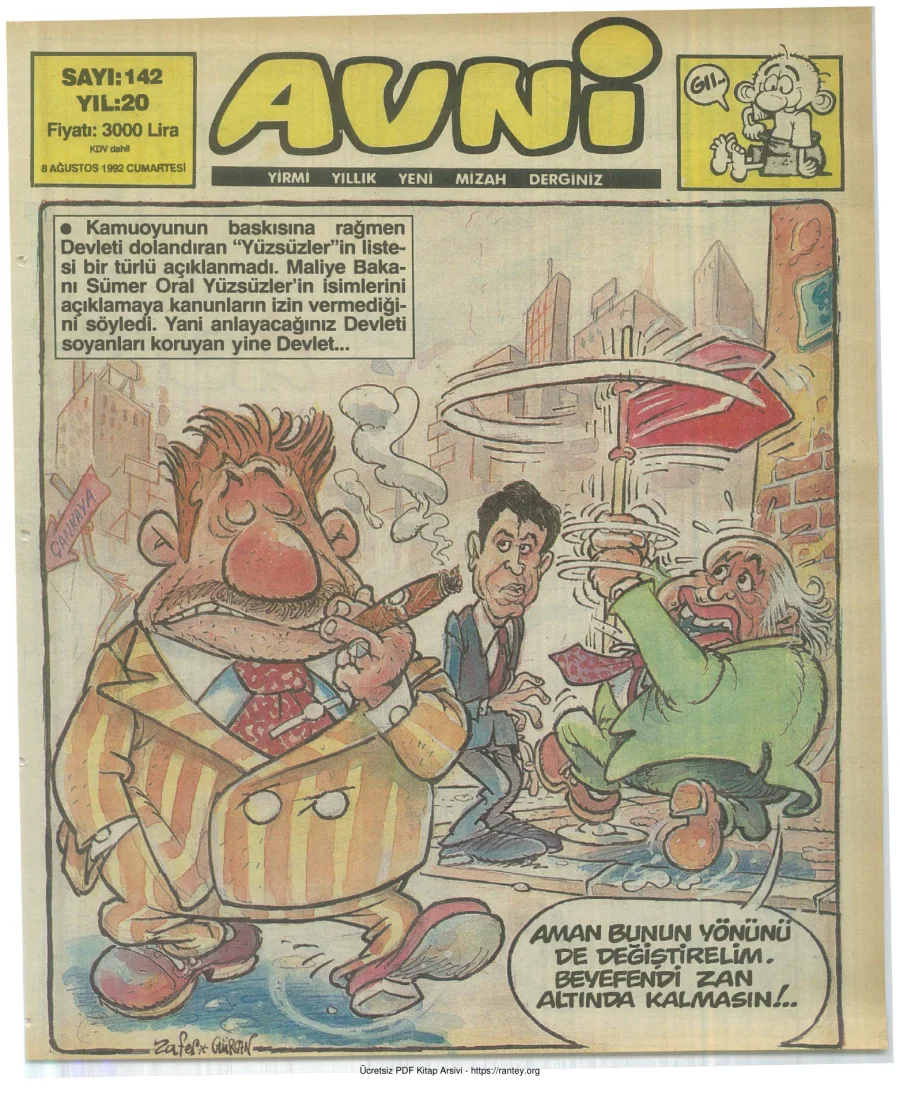 Avni Sayı 142 kitap kapağı