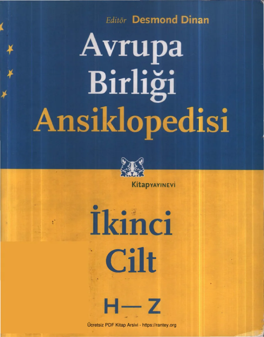 Avrupa Birliği Ansiklopedisi Cilt II H Z kapak görseli