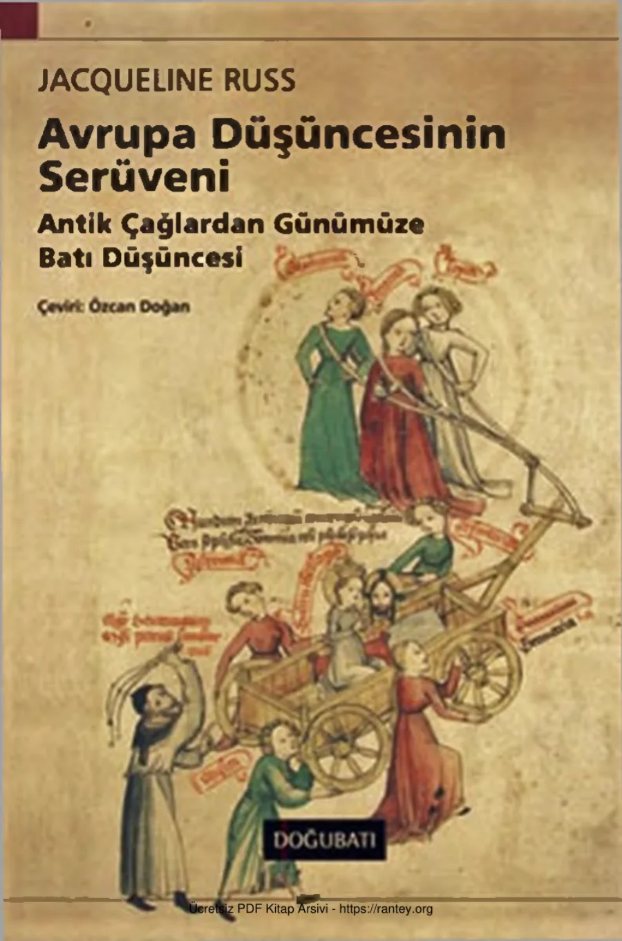 Avrupa Düşüncesinin Serüveni Antik Çağlardan Günümüze Batı Düşüncesi kapak görseli