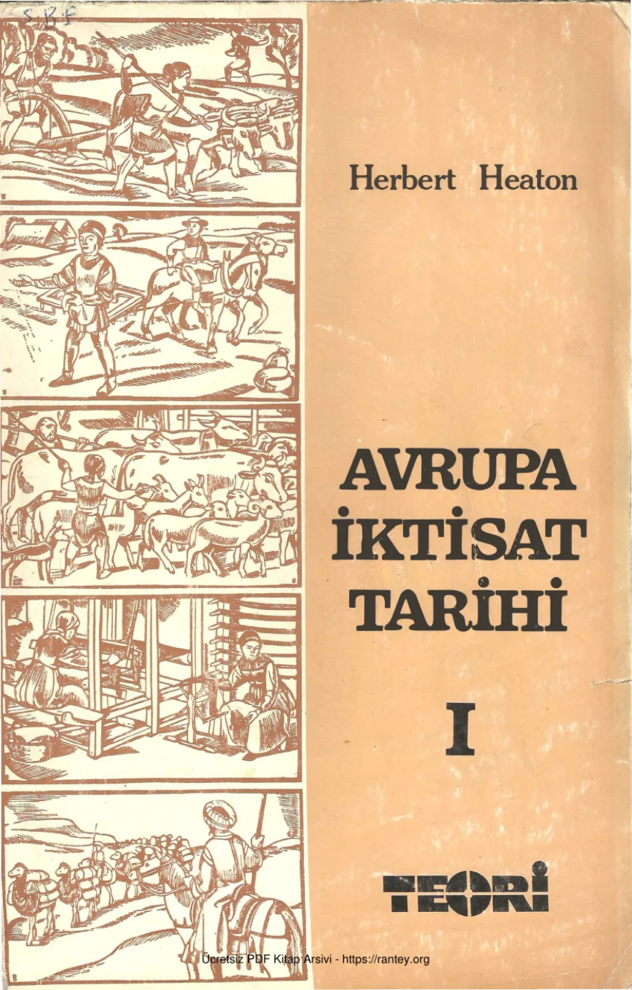 Avrupa İktisat Tarihi Cilt 1 kapak görseli