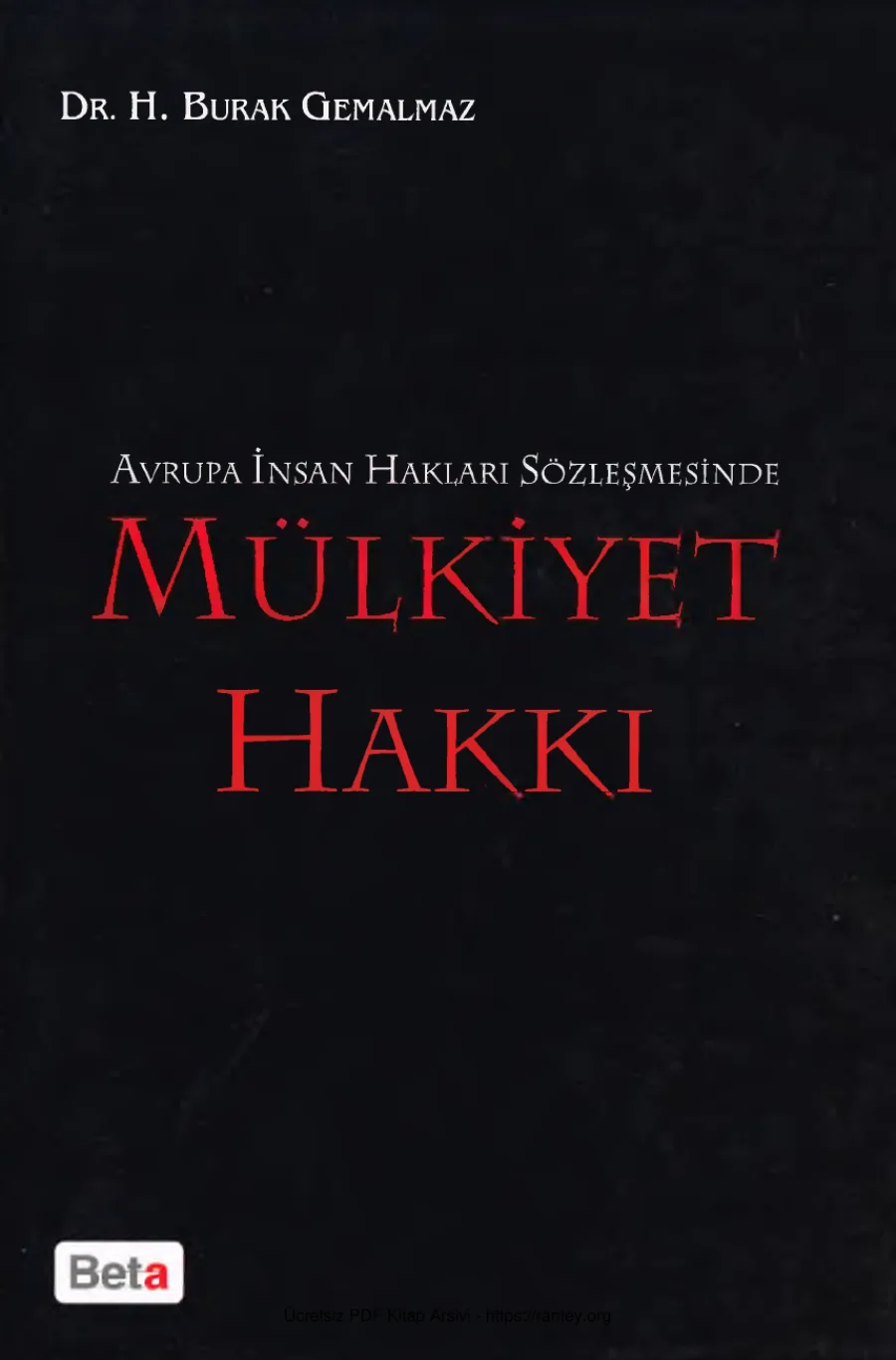 Avrupa İnsan Hakları Sözleşmesinde Mülkiyet Hakkı kapak görseli