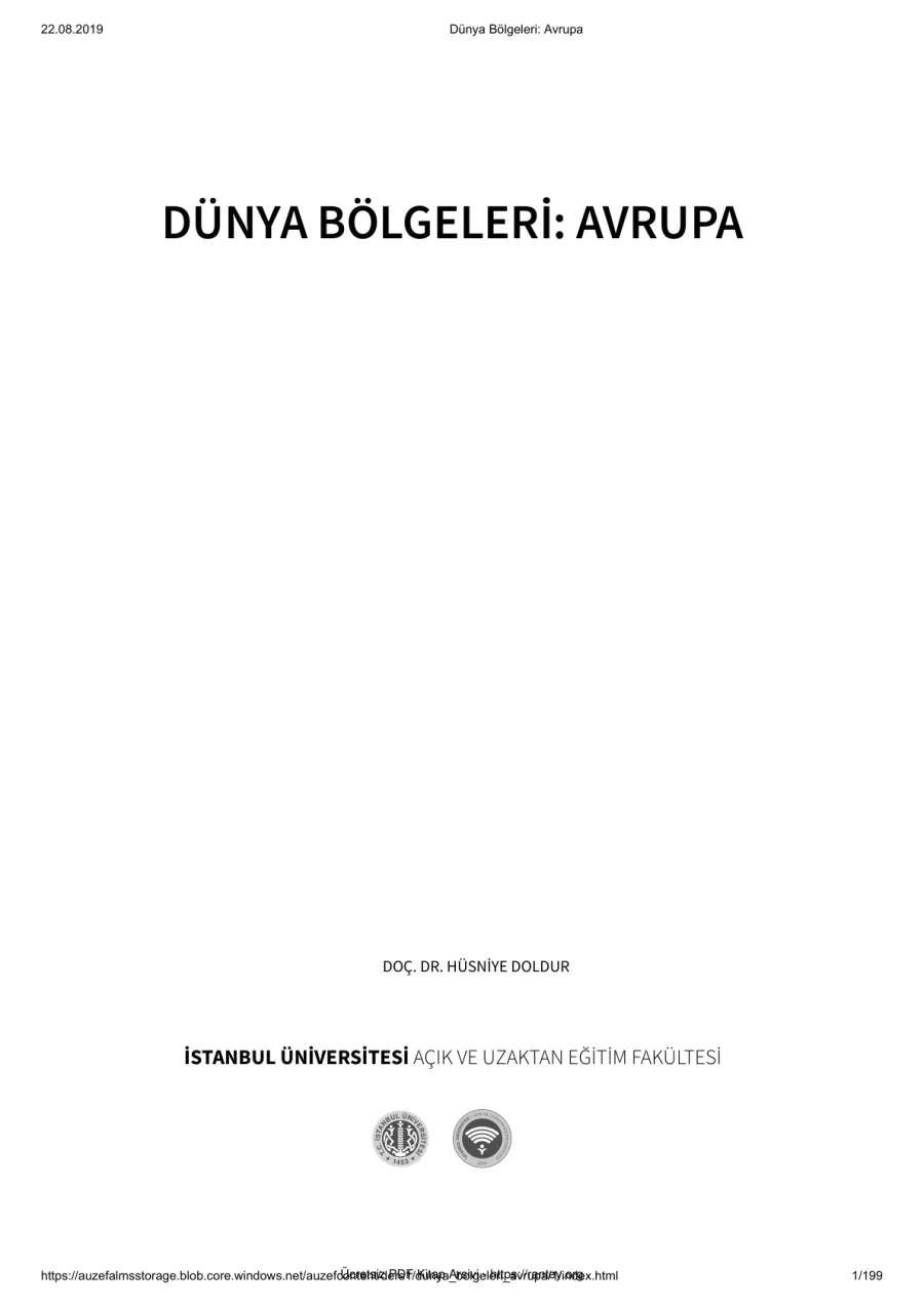 Avrupa kapak görseli
