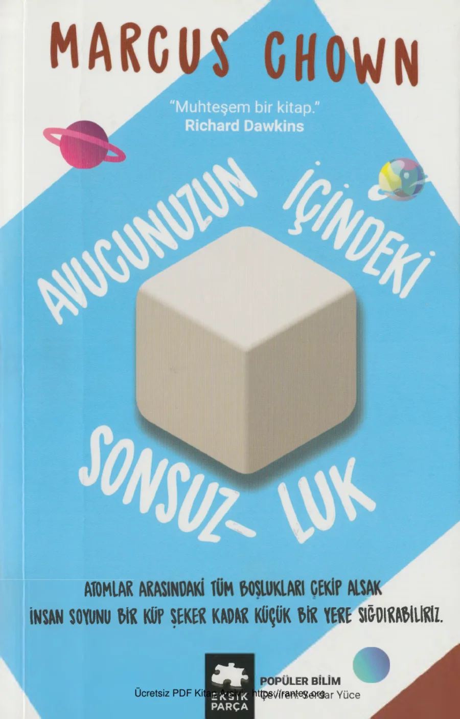 Avucunuzun İçindeki Sonsuzluk Eksik kapak görseli