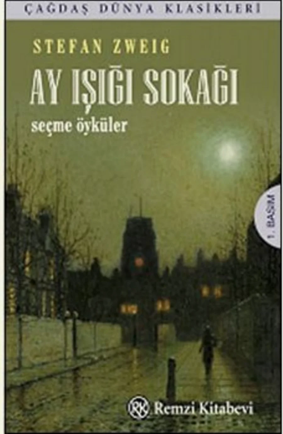 Ay Ishighi Sokaghi Stefan Zweig Ahmed Arpad 2014 193s kapak görseli
