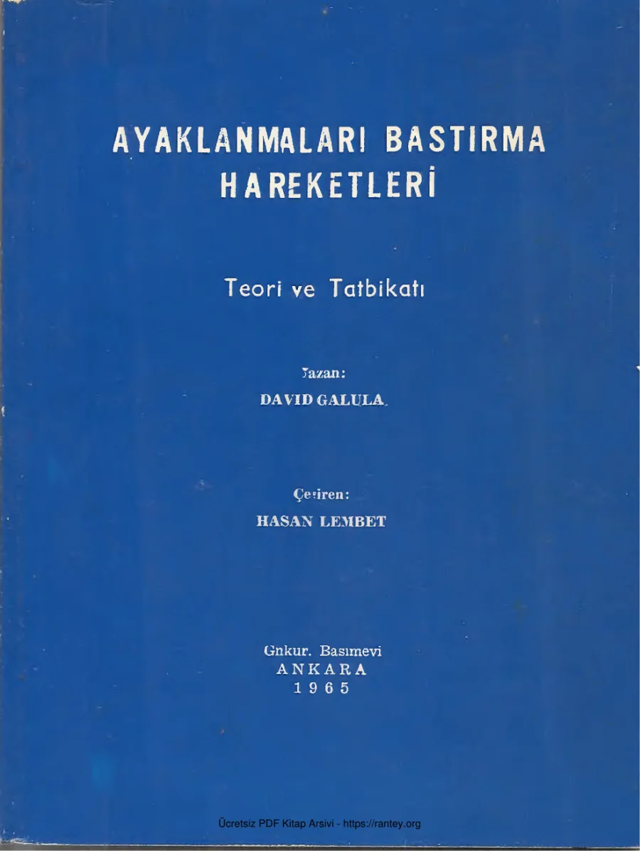 Ayaklanmaları Bastırma Hareketleri kapak görseli