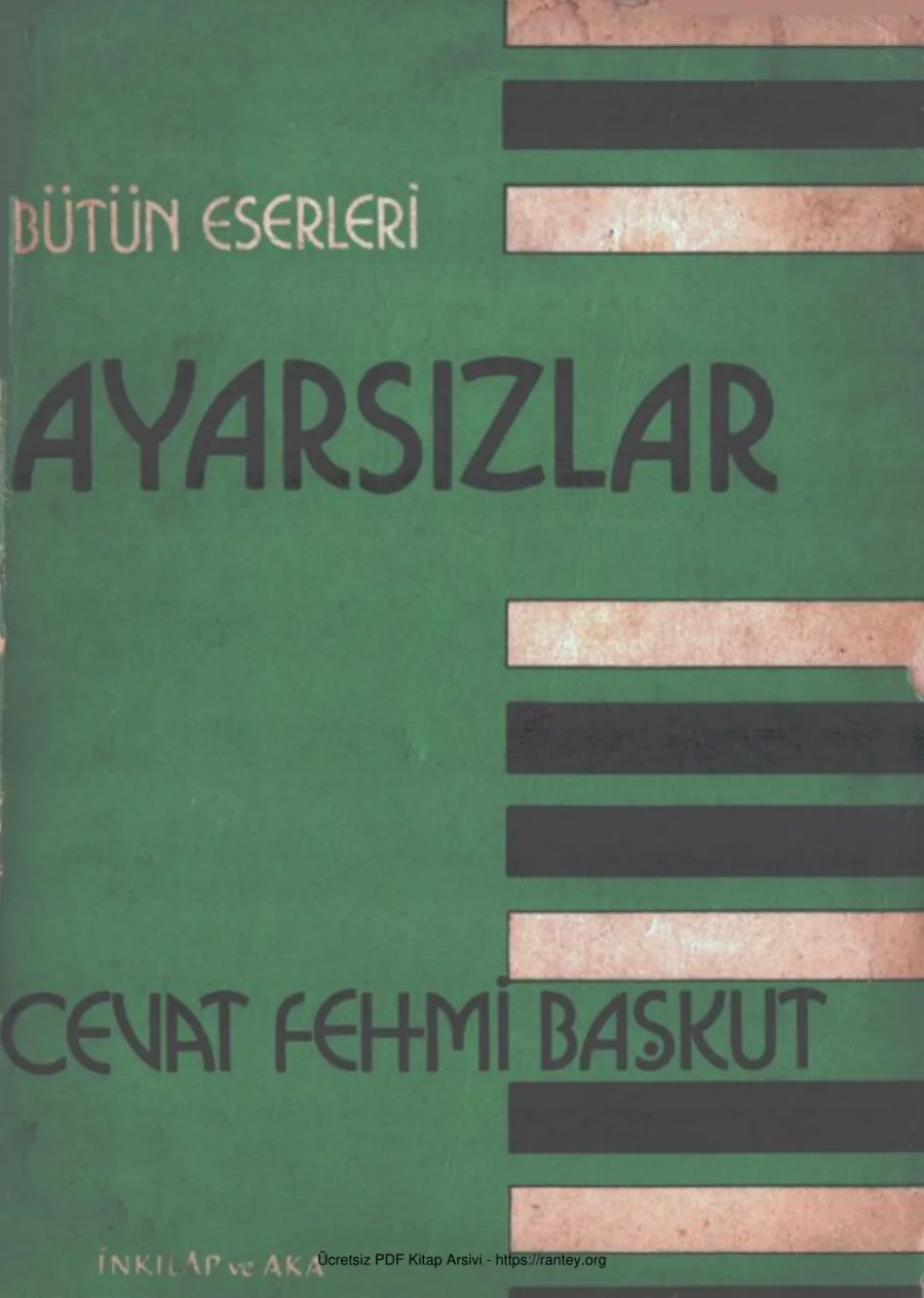 Ayarsızlar kapak görseli