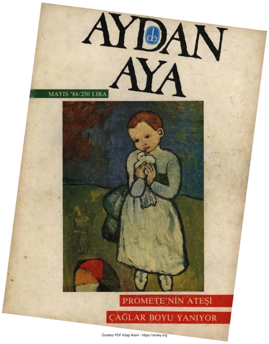 Aydan Aya Sayı 01 - Mayıs 1984 kapak görseli