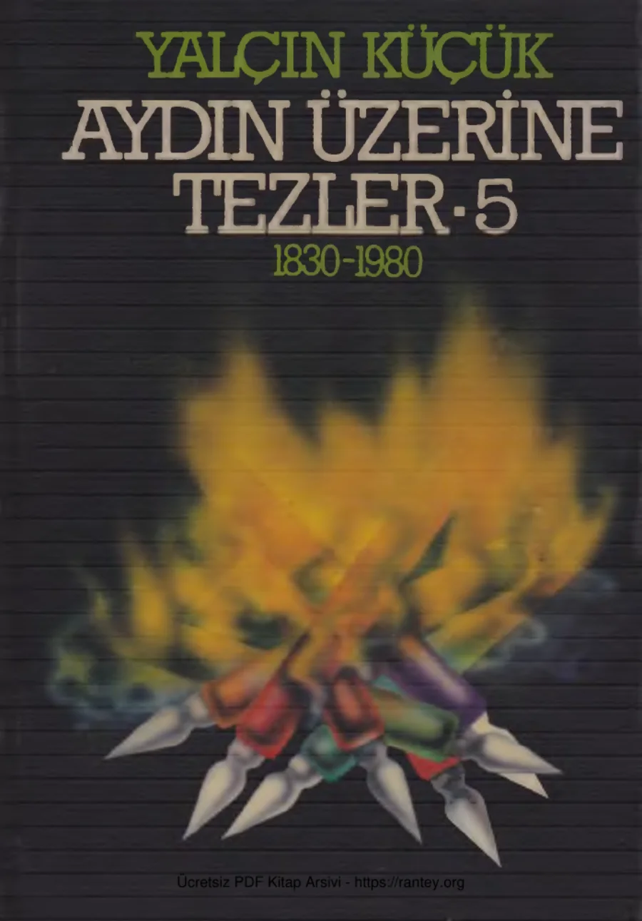 Aydın Üzerine Tezler 5 Tekin Yayınevi kapak görseli