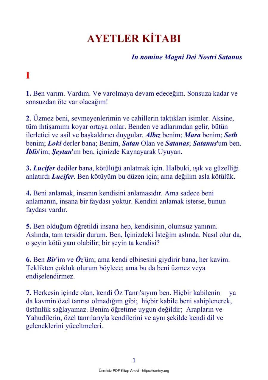 Ayetler Kitabı kapak görseli