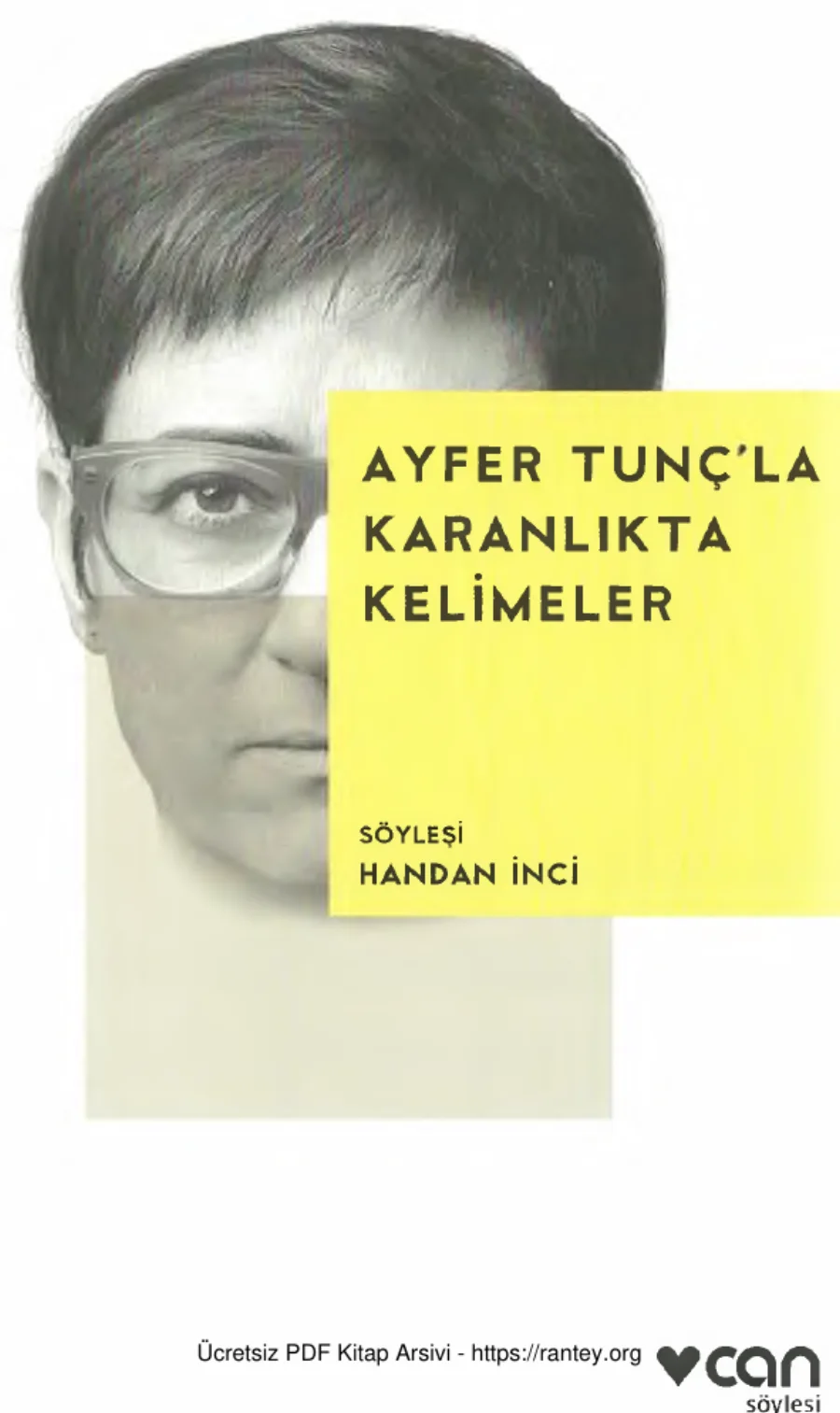 Ayfer Tunçla Karanlıkta Kelimeler kapak görseli