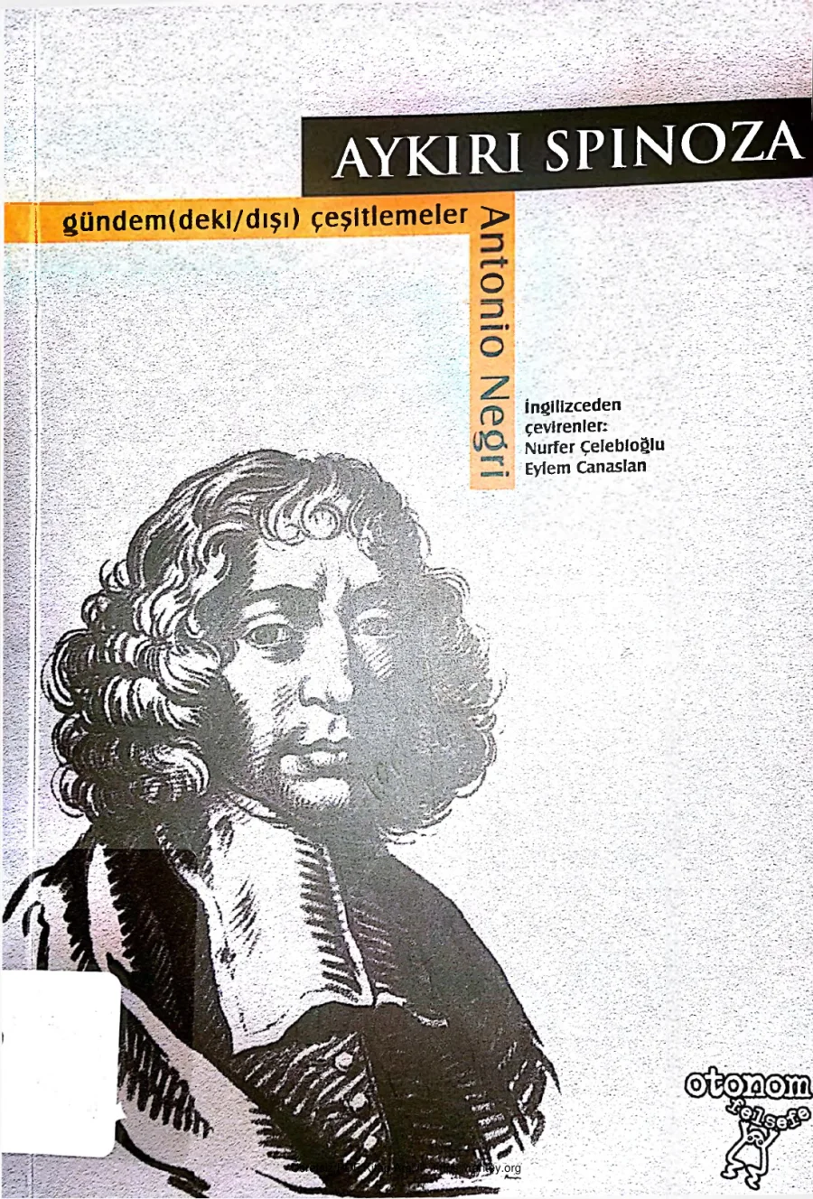 Aykırı Spinoza kapak görseli