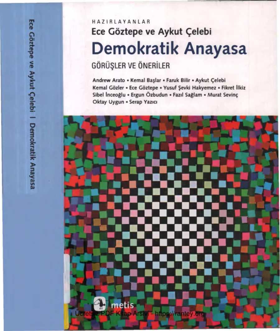 Aykut Çelebi Demokratik Anayasa kapak görseli